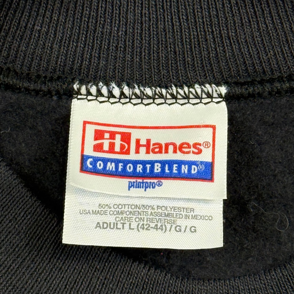 Vintage Hanes Philadelphia Eagles 50/50 Cotton Poly Crewneck Sweatshirt Large - Picture 2 of 10